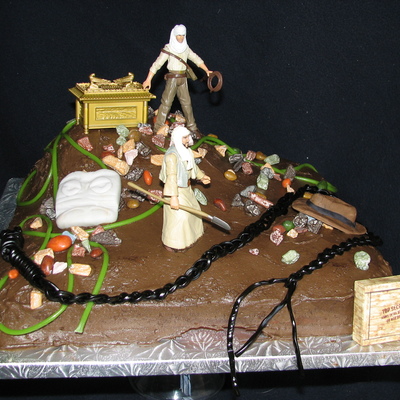 Indiana Jones Birthday Cake