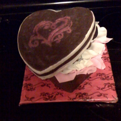 Heart/valentine Cake