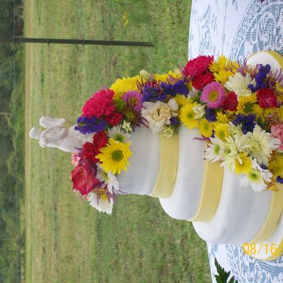 First Attempt At Wedding Cake