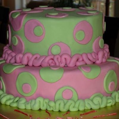 Little Girl's Birthday Cake