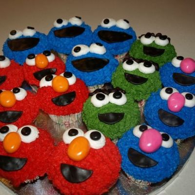 Sesame Street Cupcakes