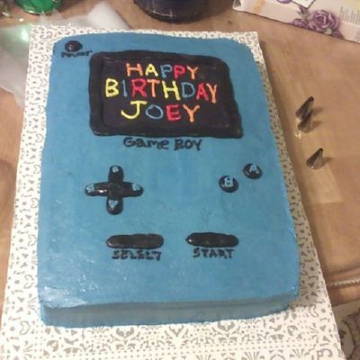 Game Boy Cake