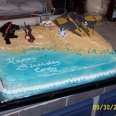 Star Wars Birthday Cake