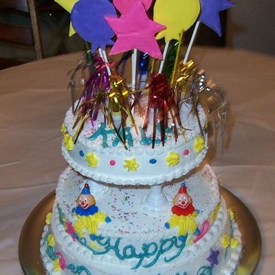 First Whimsical Cake