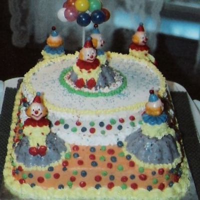 Clown Cake From Class.