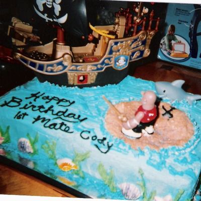 Pirate Cake For Grandsons 5Th Birthday
