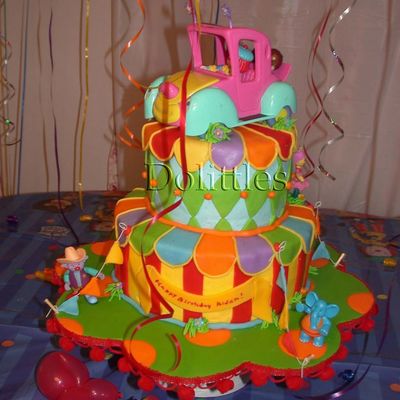Aiden's Circus Cake