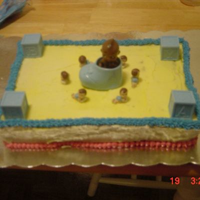 1St Baby Shower Cake