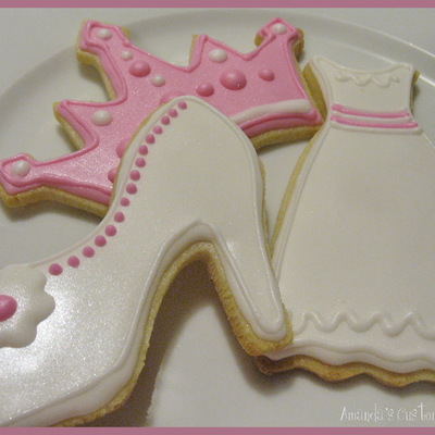 Princess Birthday Cookies
