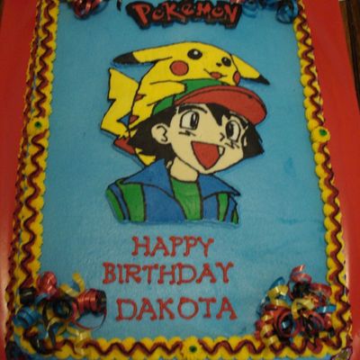 Dakota's Pokemon Cake
