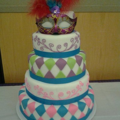 Mardi Gras Quinceanera