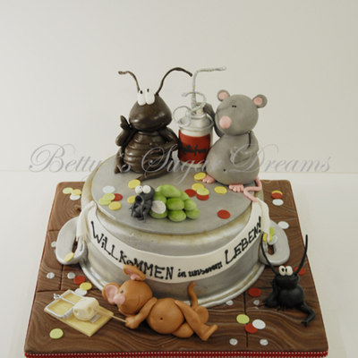 Exterminator Cake