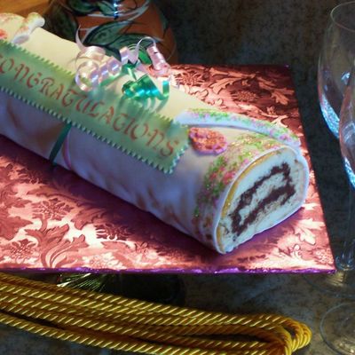 Graduation/diploma Cake