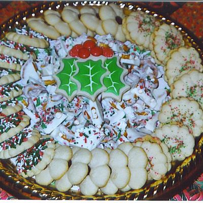 Christmas Cookies Tray