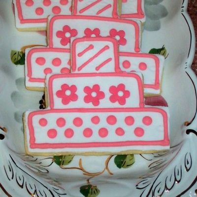 Wedding Cake Cookies
