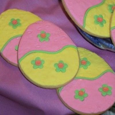 Patchwork Easter Eggs