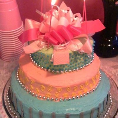 My Daughter's 1St Bday Cake
