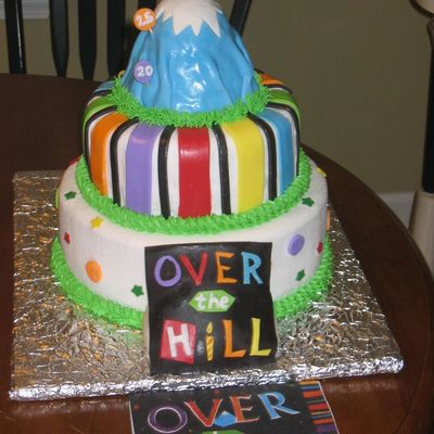Over The Hill Cake