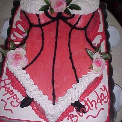 Corsette Birthday Cake