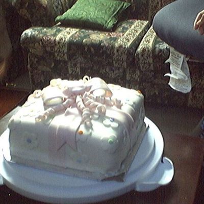 First Cake Ever In Fondant!