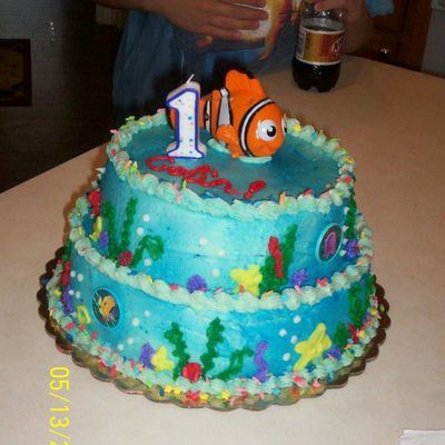 Nemo Birthday Cake