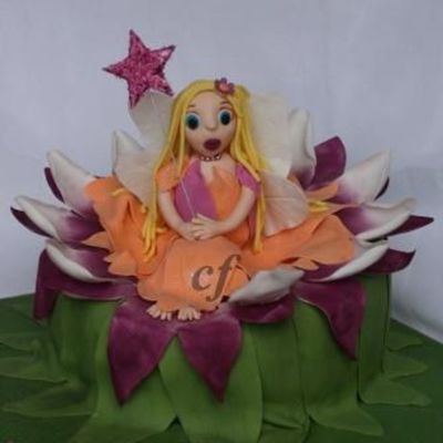 Water Lily Fairy Cake
