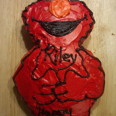 Elmo Cake