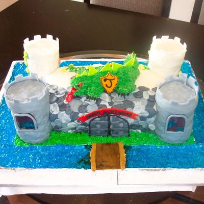 Castle Cake His And Hers