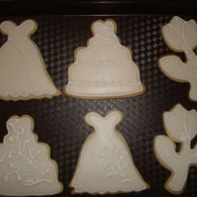 My First Wedding Cookies