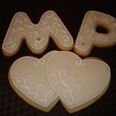 First Wedding Cookies