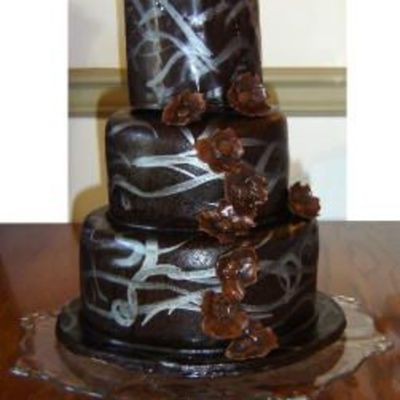 Chocolate Wedding Cake