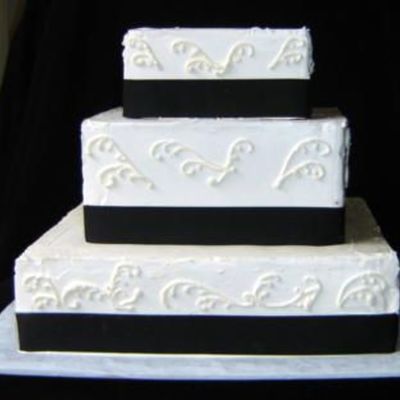 Black And White Cake