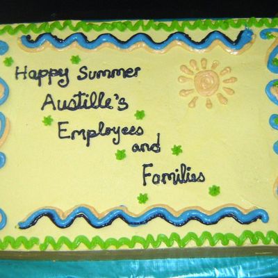 Company Picnic Cake