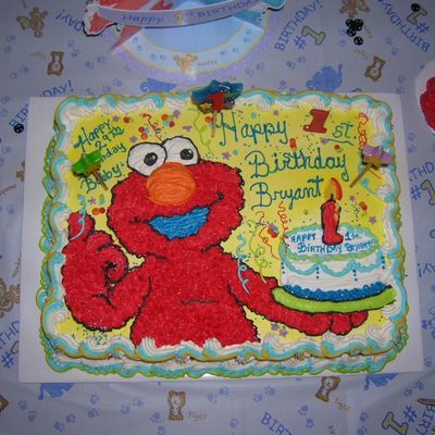 Elmo, 1St. Birthday