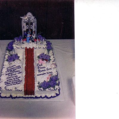 Baptism Cake