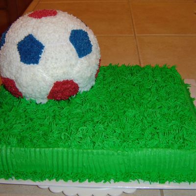 Soccer Ball Cake