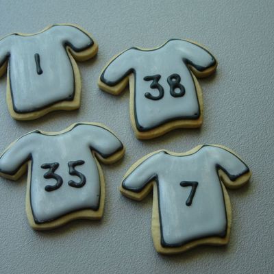 Soccer Jersey Cookies
