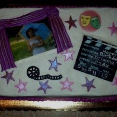 Hollywood Theme Cake