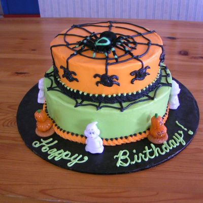 Halloween Birthday Cake