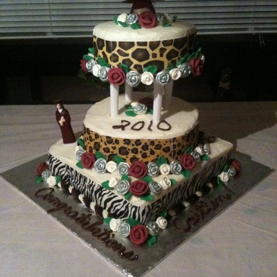 Caitlin's Graduation Cake