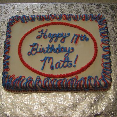 Matt's Birthday Cake