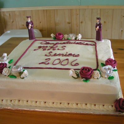 Mhs Graduation Baccalaureate Cake Sideview