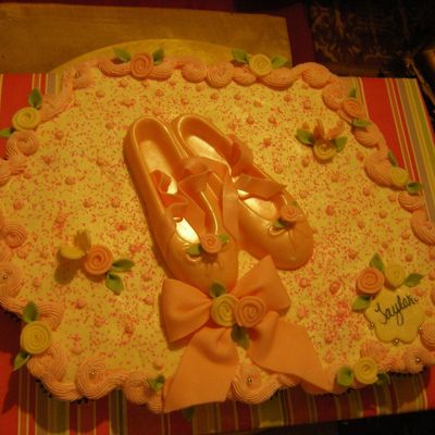 Ballerina Birthday Cake
