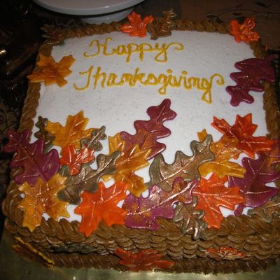 Thanksgiving Cake!
