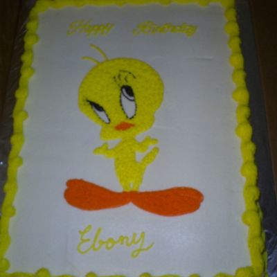 Birthday Cake Tweety