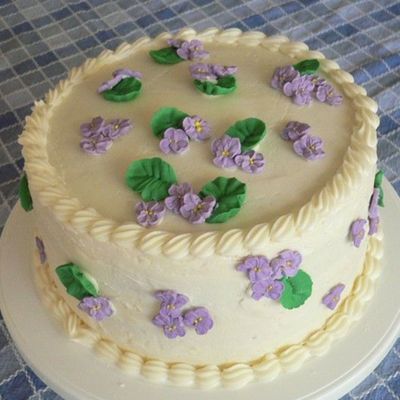 Practice Violet Cake