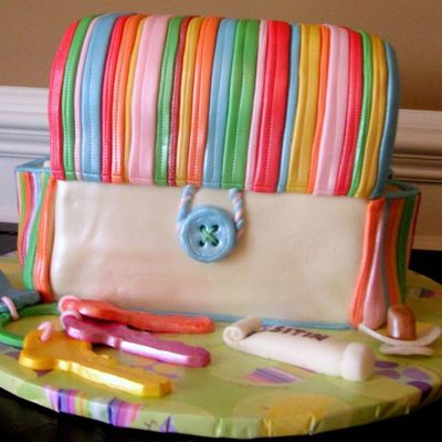 Diaper Bag Cake