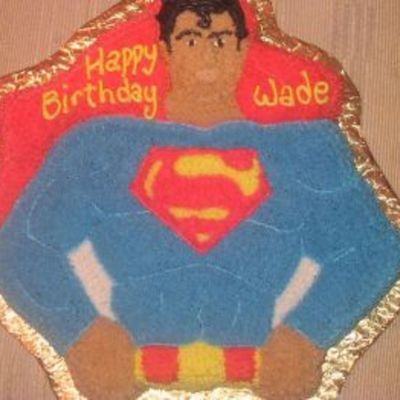 Superman Cake