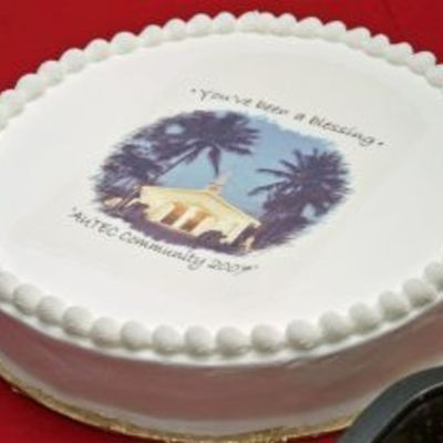 Retirement Cake With Edible Image