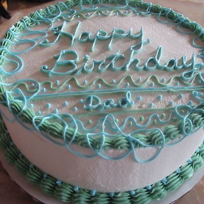 Fancy Man's Birthday Cake